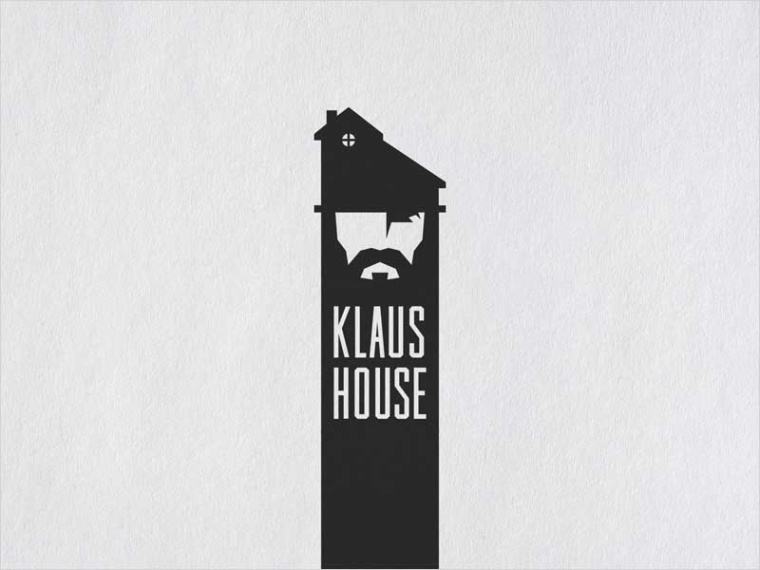 克勞斯之家建筑logo設計-上海標志設計公司