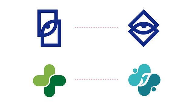 不飽滿的LOGO及優化方法-改變元素比例