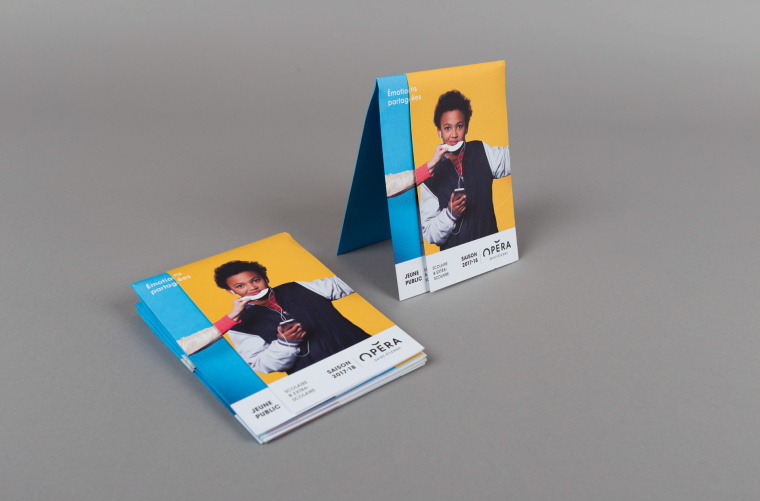 圣埃蒂安歌劇院2017-18季宣傳海報設(shè)計與畫冊設(shè)計 “共同的情感”