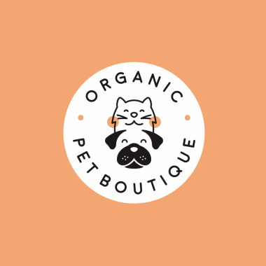 可愛人物有趣logo設計