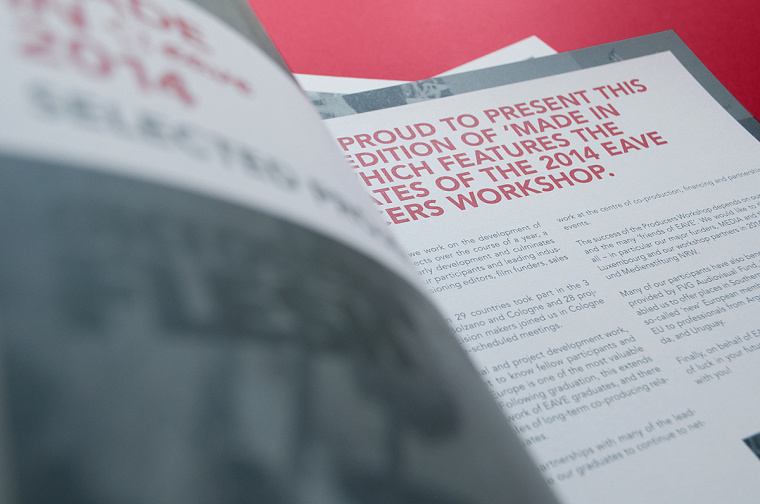 歐洲企業家年會宣傳手冊設計，暗紅與深灰風格設計