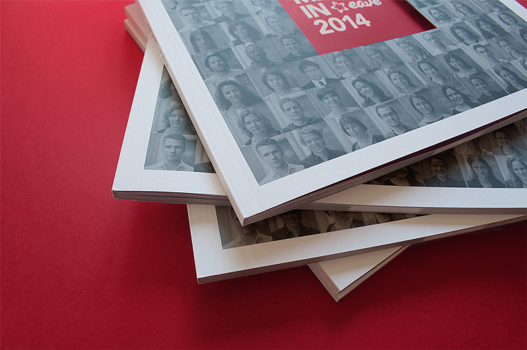 歐洲企業家年會宣傳手冊設計，暗紅與深灰風格設計