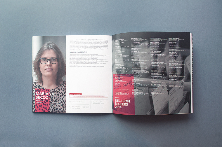 歐洲企業家年會宣傳手冊設計，暗紅與深灰風格設計