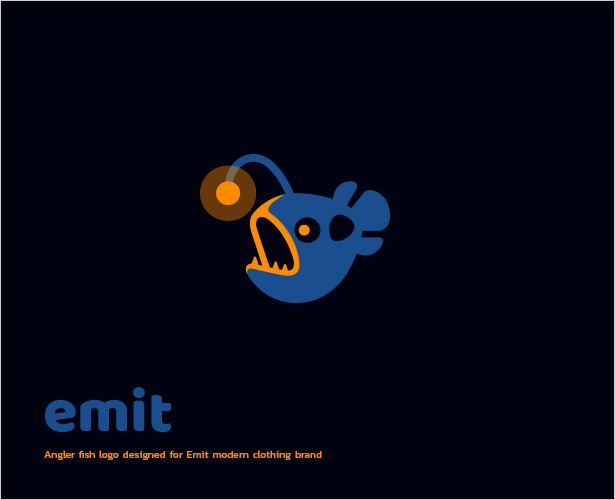 上海logo設(shè)計：28個現(xiàn)代和負(fù)空間標(biāo)志logo設(shè)計-燈光魚logo