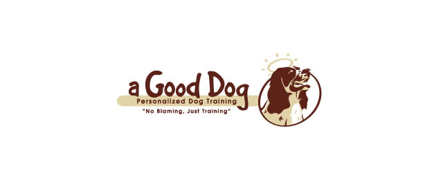 一個好狗的動物logo設計-上海logo設計欣賞