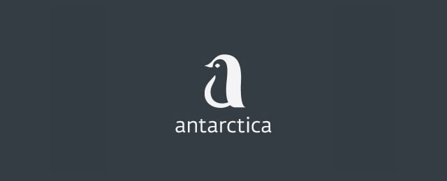 Anarctica動物logo設計-上海logo設計欣賞