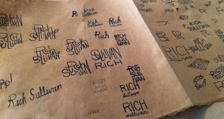 skylervm的徽標草圖logo設計草圖-上海logo設計公司