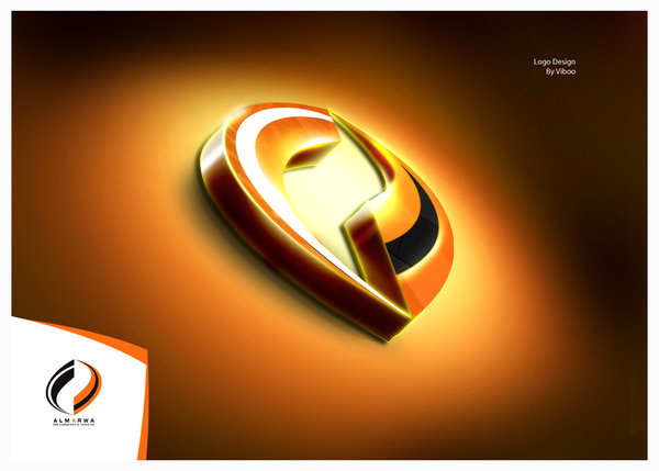 三維3D立體logo設計