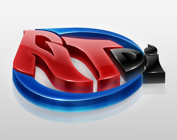 RTdi 3D logo設計