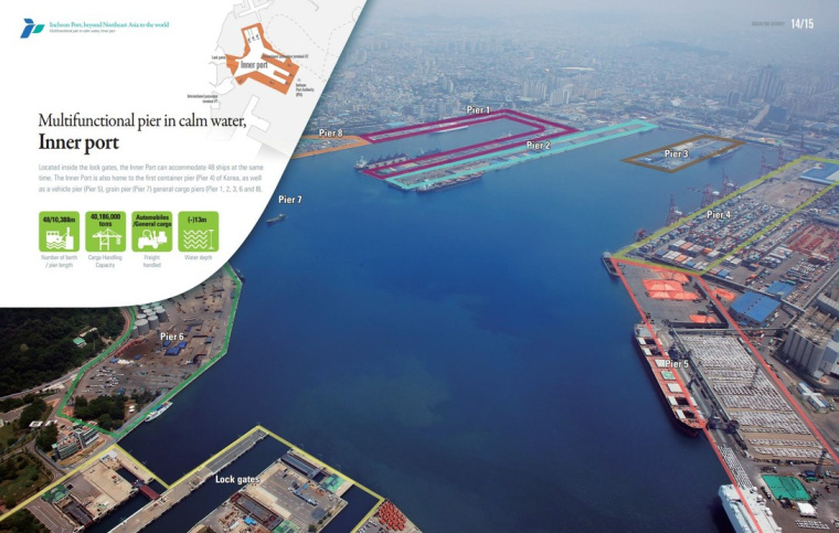 ICPA海運(yùn)貨運(yùn)宣傳畫冊(cè)設(shè)計(jì)欣賞，以logo圖形為版式元素