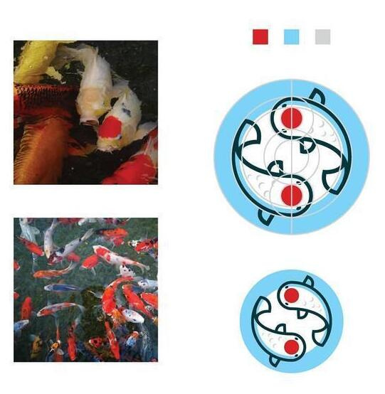 logo設(shè)計(jì)過(guò)程圖示揭示logo設(shè)計(jì)靈感-雙魚(yú)logo設(shè)計(jì)靈感