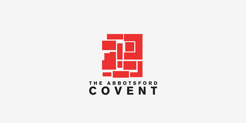 紅色標(biāo)志設(shè)計(jì)靈感品牌阿伯茨福德修道院標(biāo)志