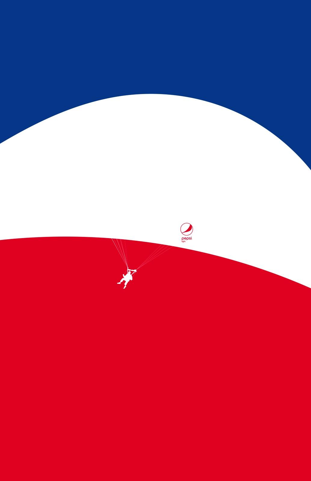 百事輕怡平面廣告創意設計“品牌logo篇”