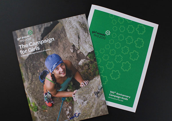 女孩童子軍宣傳冊設計
