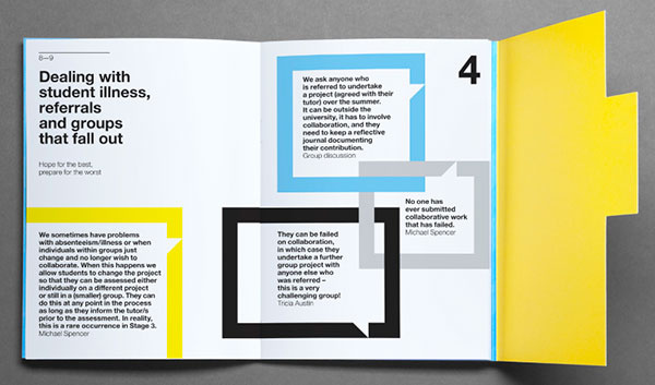 學與教宣傳冊設計理念