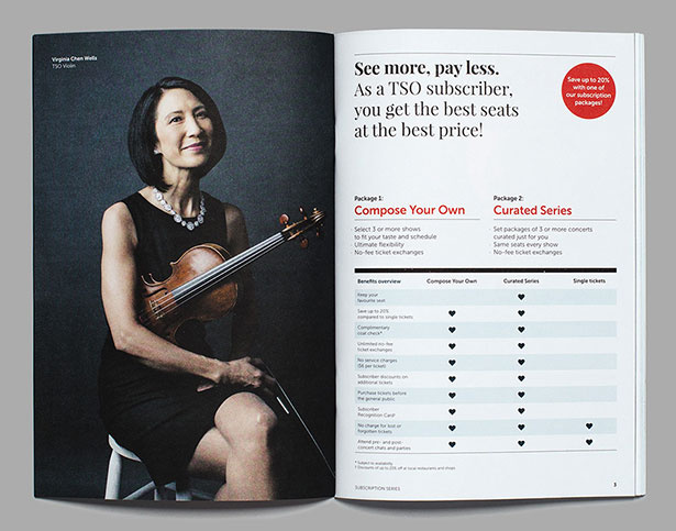 TSO訂閱音樂宣傳冊設計