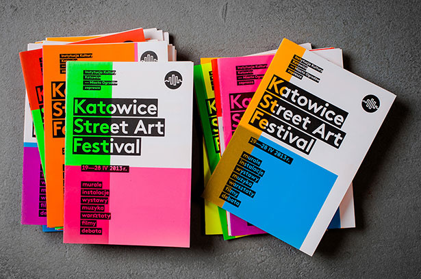 卡托維茲Steet藝術節宣傳畫冊設計