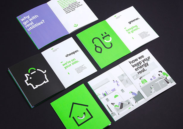 Real Utilities品牌識別手冊設計