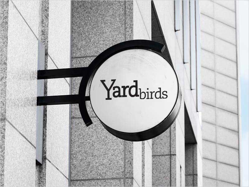  2018年的現代餐廳標志設計-Yardbirds標志設計