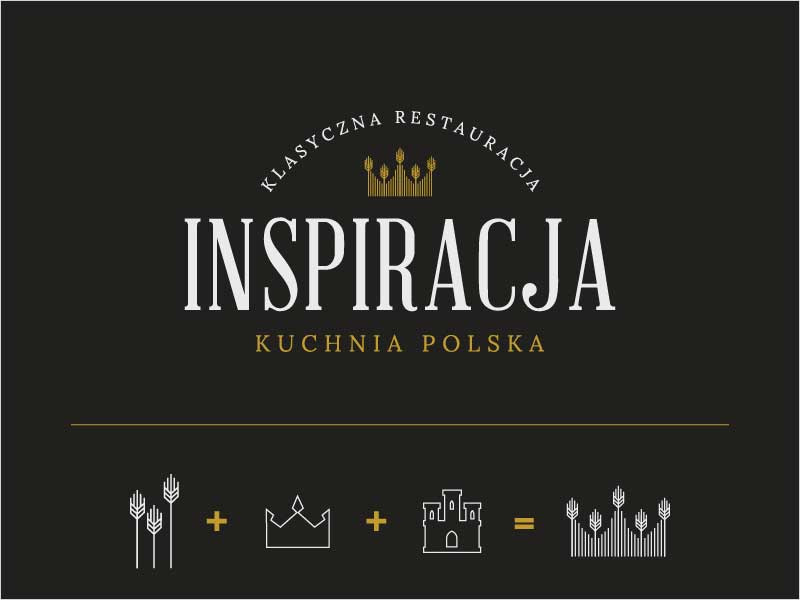  2018年的現代餐廳標志設計-餐廳標志設計