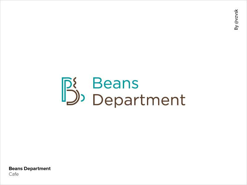  2018年的現代餐廳標志設計-豆類部門標志設計