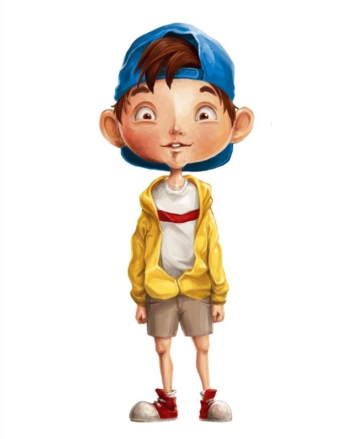 男孩角色設計