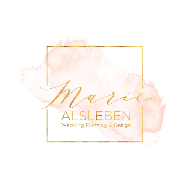 抽象的水彩徽標標志設計