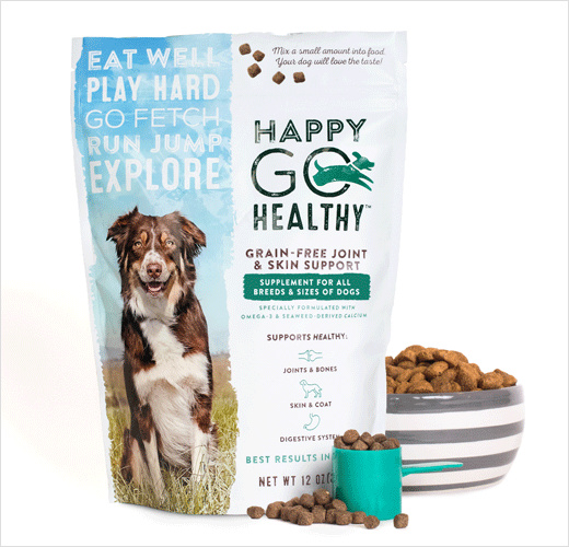 Happy Go Healthy寵物狗保健營養補充劑品牌策劃-包裝設計