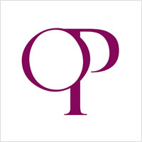  混合曲線和直線筆畫字母logo