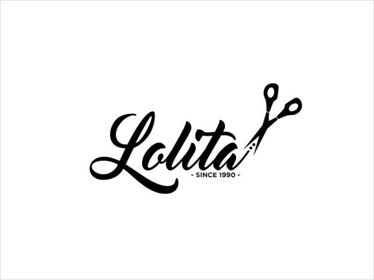 洛麗塔美發沙龍標志設計