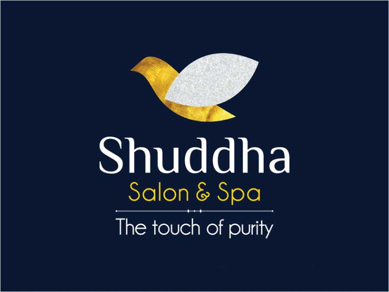 Shuddha-沙龍溫泉標志設計