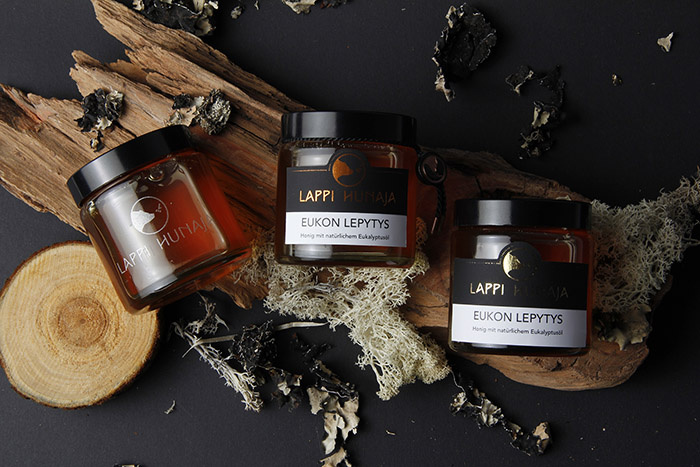 黑白簡潔風格芬蘭蜂蜜包裝設計-包裝設計公司欣賞