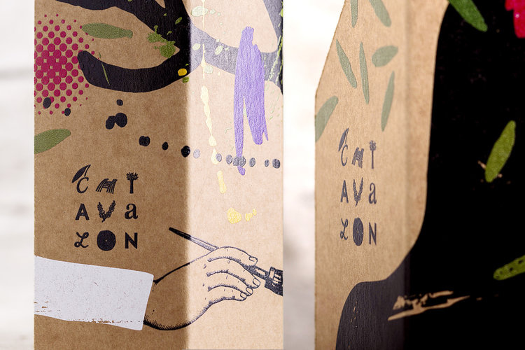 Chiavalon橄欖油包裝設計，設計靈感源自克羅地亞的傳統建筑和當代藝術