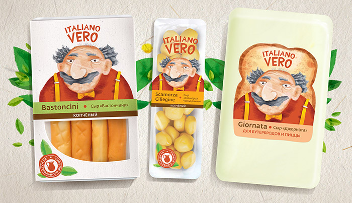 以色列VERO奶酪包裝設計“藝術人物”篇
