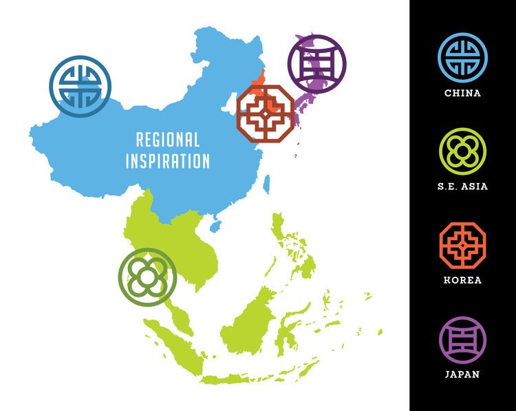 用一種文化在世界各地享受美食之旅，One Culture Foods調(diào)味品與杯面包裝設(shè)計