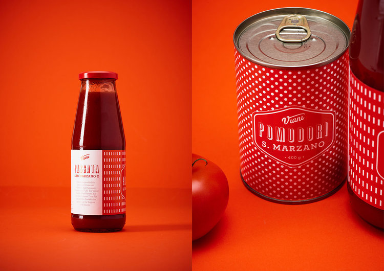 意大利風(fēng)情紅色復(fù)古風(fēng)格番茄醬包裝設(shè)計(jì)-上海包裝設(shè)計(jì)公司
