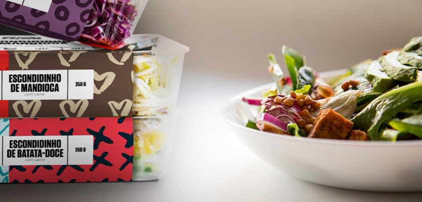 WOD健身營養(yǎng)餐食品包裝設(shè)計，突出健康、新鮮與手工制作