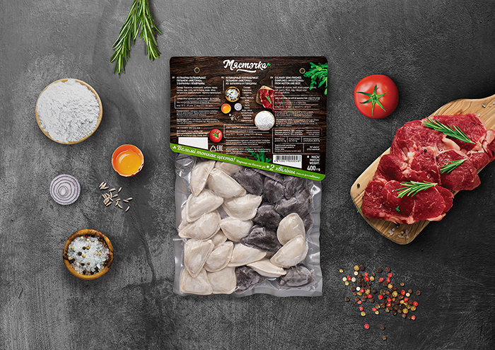 Myastechka新品牌水餃包裝設(shè)計，傳達優(yōu)質(zhì)，自然與廚師級美食