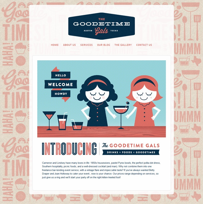 上海網(wǎng)站設(shè)計(jì)建設(shè)公司-柔和色彩創(chuàng)意配色方案網(wǎng)站設(shè)計(jì)-Goodetime Gals