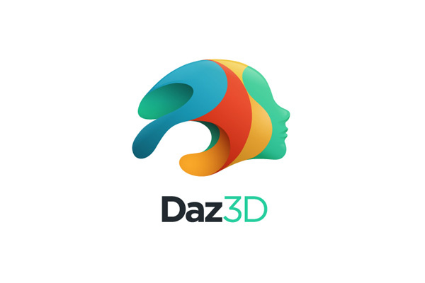 驚人的五顏六色的彩色標志設計