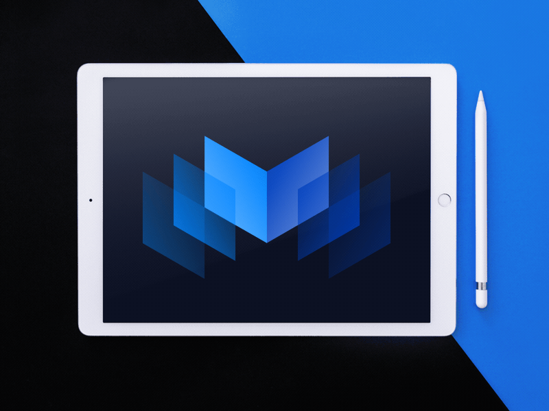  完美配色和創意造型的logo設計-Mobingi Logo動畫