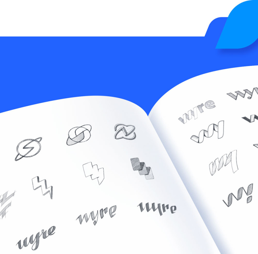 美麗和創(chuàng)意的平面設(shè)計(jì)想法-Wyre品牌logo設(shè)計(jì)