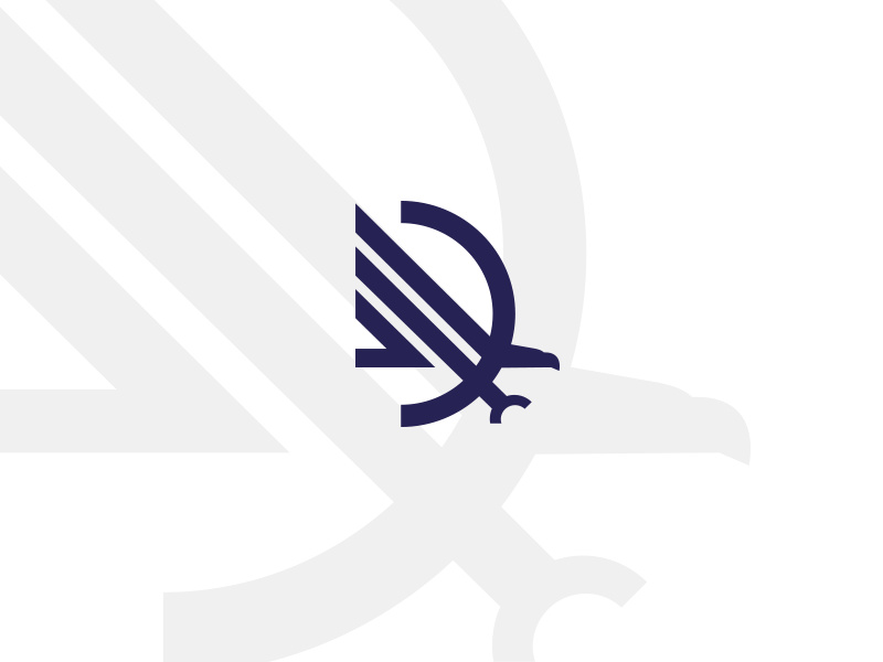 D-eagle Drib保險公司logo設計