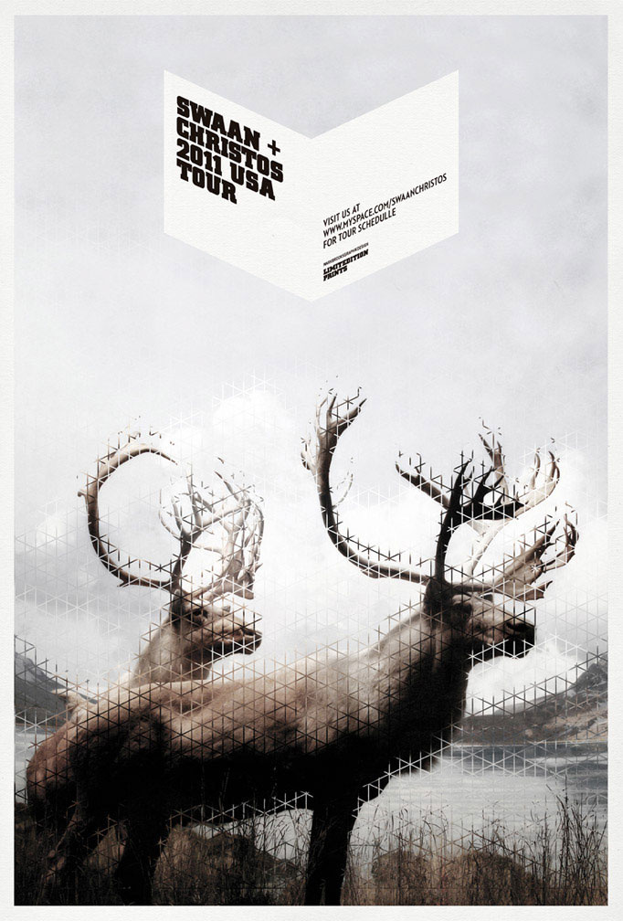 另類前衛(wèi)藝術(shù)風(fēng)格創(chuàng)意海報(bào)設(shè)計(jì)靈感-時(shí)尚前衛(wèi)藝術(shù)型-動(dòng)物篇