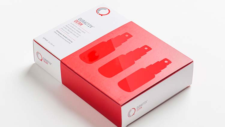 藥品包裝設計靈感-Quractiv Derm醫藥包裝