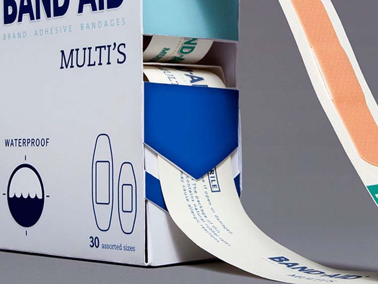 藥品包裝設計靈感-創可貼制藥包裝設計