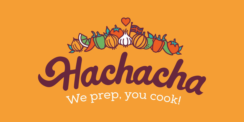 Hachacha咖喱調料品牌logo設計