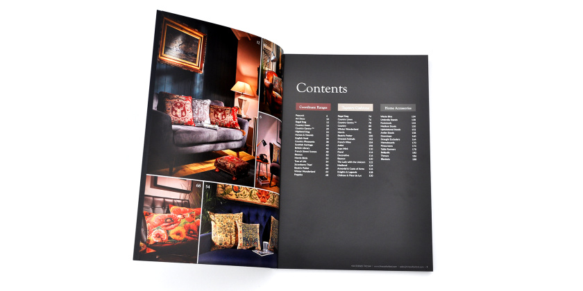 牛津海因斯家具布藝產品目錄宣傳手冊設計-上海宣傳冊設計公司