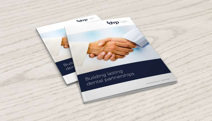 TDMP牙科診所伙伴關(guān)系宣傳冊(cè)設(shè)計(jì)