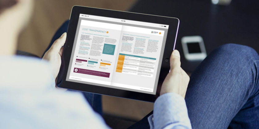 Coeus 年報宣傳畫冊設計“清晰的信息圖表設計”